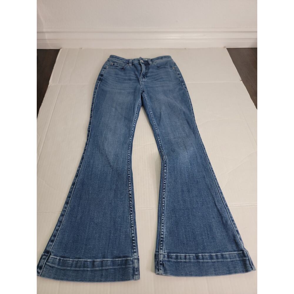 Idyllwind by Miranda Lambert Jeans Sz 4 Wide Leg Flared Western Cowgirl Rodeo - Picture 2 of 11